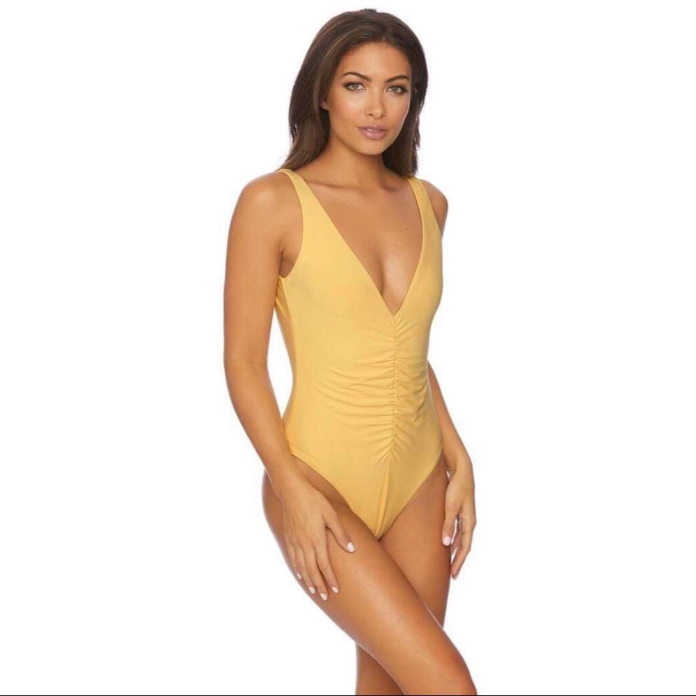 ☀️PacSun - Yellow One Piece Swimsuit☀️